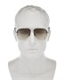 Солнцезащитные очки-авиаторы CLASSIC 11 M Brow Bar, 59 мм Saint Laurent 1918092