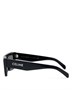 Прямоугольные солнцезащитные очки Monochroms, 57 мм CELINE, цвет Black 6760809