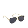 Солнцезащитные очки LV Ash Louis Vuitton, золотой 22192195