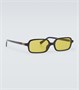 Прямоугольные солнцезащитные очки Miu Regard Miu Miu 25622955