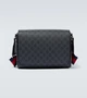 Сумка через плечо из ткани GG с кожаной отделкой Gucci, Black/Black/Brb 25642175