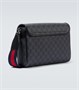 Сумка через плечо из ткани GG с кожаной отделкой Gucci, Black/Black/Brb 25642175