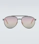 Солнцезащитные очки-авиаторы CD Link R1U Dior Eyewear, серебряный 2097593