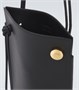 Кожаная наплечная сумка Pebble Dice Pocket Loewe, черный 25627265
