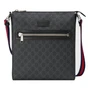 Сумка men's single-shoulder bag black/grey Gucci, черный 21161510