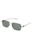 Gucci Eyewear солнцезащитные очки GG1703S, серебристый 15766942