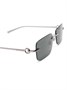 Gucci Eyewear солнцезащитные очки GG1703S, серебристый 15766942