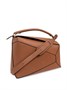 Сумка-тоут Puzzle LOEWE, коричневый 25713499