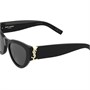 Солнцезащитные очки Saint Laurent мужские, черный 13994766