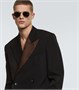 Овальные солнцезащитные очки SL 799 Saint Laurent, Gold-Gold-Black 25637604