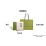 Сумка через плечо миниатюрная мужская черная GUCCI из кожи и холста 26467357