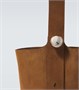 Большая замшевая сумка-тоут Pebble Loewe, Tobacco 25622108