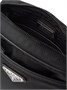 Сумка мужская Prada Re-Nylon с логотипом бренда, черный 11633452