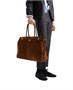 Замшевая сумка-тоут Prada, коричневый 25345820