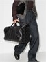 Дорожная сумка с тисненым логотипом FENDI, черный 25840833