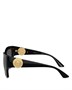 Солнцезащитные очки «кошачий глаз» прямоугольной формы, 54 мм Versace 1935733
