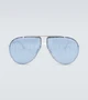 Солнцезащитные очки-авиаторы DiorBlackSuit A2U Dior Eyewear, серебряный 2097612
