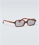 Прямоугольные солнцезащитные очки с логотипом Miu Miu 25622608