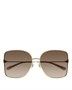 Солнцезащитные очки Not A Fork Squared, 62 мм Gucci 1911730