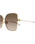 Солнцезащитные очки Not A Fork Squared, 62 мм Gucci 1911730