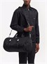 Дорожная сумка с логотипом Prada, черный 25844400