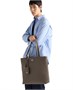 Кожаная сумка Prada, серый 25345595