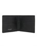 Кошелек Saint Laurent Croc Embossed Billfold, черный 6081343