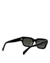Прямоугольные солнцезащитные очки CELINE Bold 3 Dots, 54 мм, черный 19926315