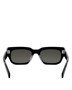 Прямоугольные солнцезащитные очки CELINE Bold 3 Dots, 54 мм, черный 19926315