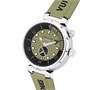 Часы мужские Tambour Street Diver, автоматический, 44 мм, сталь Louis Vuitton, зеленый 22190758