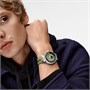 Часы мужские Tambour Street Diver, автоматический, 44 мм, сталь Louis Vuitton, зеленый 22190758