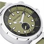 Часы мужские Tambour Street Diver, автоматический, 44 мм, сталь Louis Vuitton, зеленый 22190758