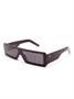 Солнцезащитные очки Geth Rick Owens, красный 25731446