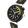 Часы мужские Tambour Street Diver, автоматический, 44 мм, сталь Louis Vuitton, черный 22190751