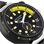 Часы мужские Tambour Street Diver, автоматический, 44 мм, сталь Louis Vuitton, черный 22190751
