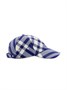 Бейсболка в клетку BURBERRY, синий 25808656