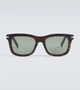 Квадратные солнцезащитные очки DiorBlackSuit S11I Dior Eyewear, коричневый 2097623