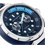 Часы мужские Tambour Street Diver Chronograph, автоматический, 46 мм, сталь Louis Vuitton, синий 22190749