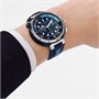 Часы мужские Tambour Street Diver Chronograph, автоматический, 46 мм, сталь Louis Vuitton, синий 22190749