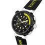 Часы мужские Tambour Street Diver Chronograph, автоматический, 46 мм, сталь Louis Vuitton, черный 22190756
