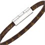Браслет Keep It Louis Vuitton, коричневый 22193643