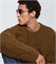 Прямоугольные солнцезащитные очки с раздельной оправой Bottega Veneta, Gold - Gold - Grey 25622532