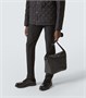 Кожаная сумка через плечо Prada, черный 25641705