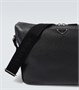Кожаная сумка через плечо Prada, черный 25641705