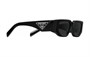 PRADA Прямоугольные солнцезащитные очки, Black 28008609