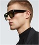 Fausto плоские солнцезащитные очки Tom Ford, Shiny Black /Green 25622988
