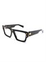 Balmain Eyewear очки Majestic в прямоугольной оправе, черный 15694636