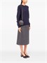 Мини-сумка на плечо Circle MAISON MARGIELA, черный 26634173