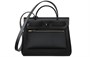 HERMES Сумка через плечо Herbag Zip Reversible Canvas с кожаной вставкой унисекс черная 27948653