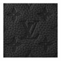 LOUIS VUITTON Кожаная сумка Keepall через плечо мужская черная 27973608